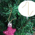 thumbnail image 5 of Beautynvta 50Pcs Christmas Ornament Hooks, S-Shaped Christmas Tree Hanger Hooks, Iron Reusable Hanging Hook for Christmas Tree Decoration, Yellow, 5 of 6