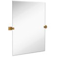 thumbnail image 1 of Rectangle Carré Or Pivot Miroir Réglable &amp; miroir mural inclinable 24 & quot; x 36 & quot;, 1 of 9