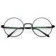 thumbnail image 1 of Gafas Pro Acme Retro con montura redonda de metal, color azul, bloqueo de luz, 1 of 5