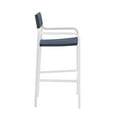 thumbnail image 3 of Raleigh Outdoor Patio Aluminum Bar Stool Set of 2-EEI-3963, 3 of 5