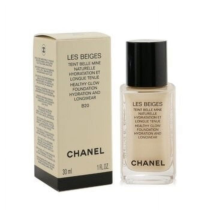 Chanel Les Beiges Teint Belle Mine Naturelle Healthy Glow Hydration And  Longwear Foundation - # B20 30ml/1oz 