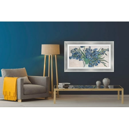 Frame My TV.com - Deco Premiere Bezel for Samsung the Frame TV - 85" - Burlwood