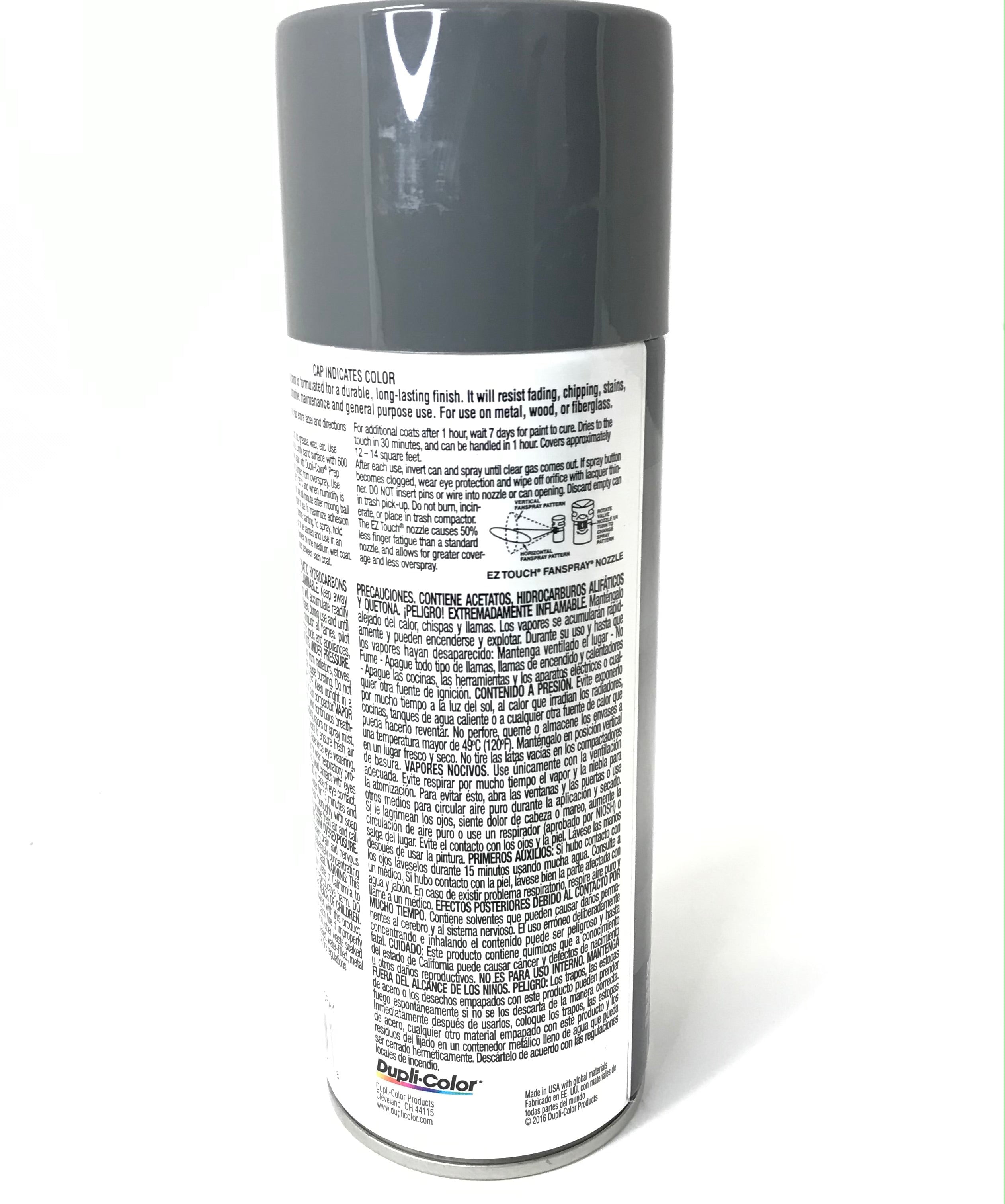 Duplicolor DA1612 Machinery Gray Acrylic Enamel Multi-Purpose Coating - 12 oz Aerosol - 3 PACK