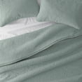 thumbnail image 2 of Noble Linens 3 Piece Eucalyptus Floral Stitch Quilt Set, King / CalKing, 2 of 7