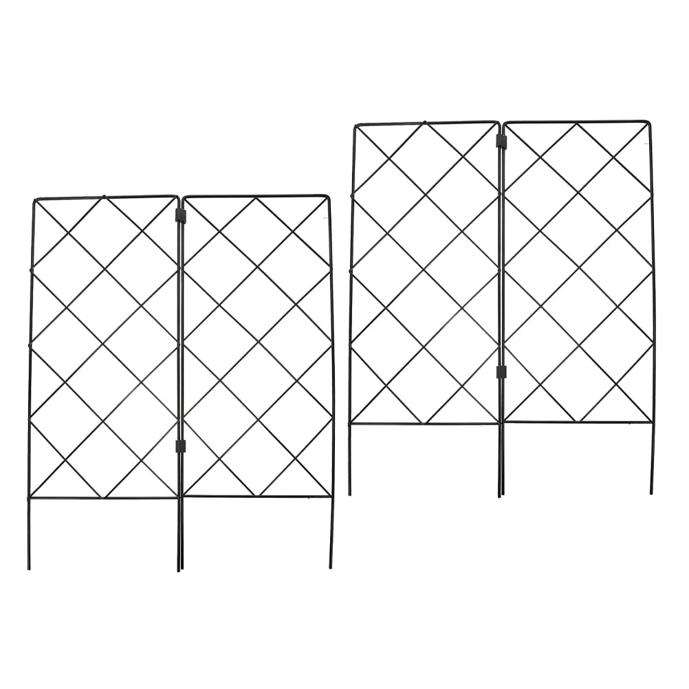 Worgeous 2Pcs Sturdy Plant Climbing Rack Gardening Plant Support Trellis Potted Plant Supporting Rack