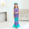 thumbnail image 2 of Vestido de princesa sirena, vestido de actuación para festival, vestido de bebé de primavera y verano para niñas, vestido de baile con cola de sirena, 2 of 5
