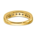 thumbnail image 5 of 14K Yellow Gold Diamond, Lab Grown Round Ring Band, 5 of 6