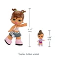 thumbnail image 4 of Muñeca Bratz Big Babyz Yasmin de 33,7 cm con traje, mascota y botella, 4 of 9