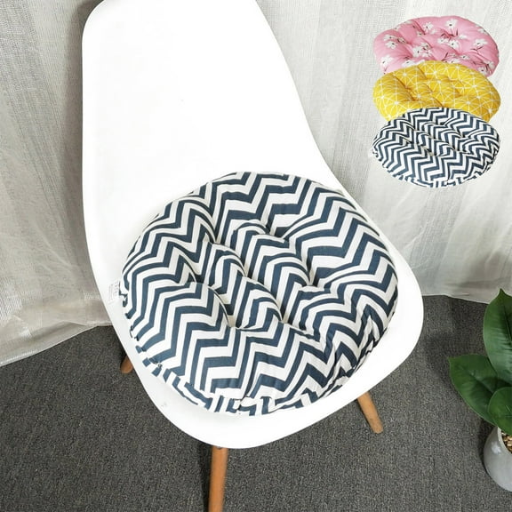 RFUGUG Round Chair Cushions Floor Pillow,Comfortable and Soft Plush Tufted Corduroy Floor Cushion For Tatami Living Room,Office and Dining Chair Cushion,Home Floor Decor,16 Inch,Linen