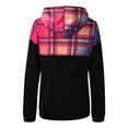 thumbnail image 4 of Fridja Sweat à Capuche pour Femmes Imprimé Manches Longues Blouse Décontractée Pull Tops, 4 of 4