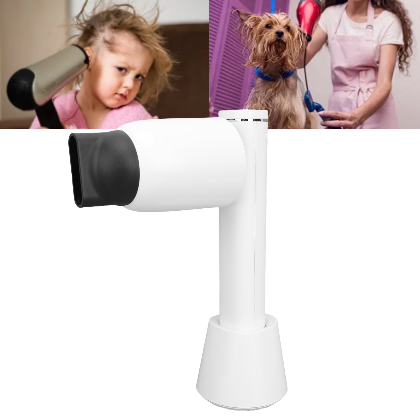 Rechargeable Blow Dryer, Cordless Hair Dryer 2 Gears Wavy Heating Wires Convenient Grip  for Dormitory