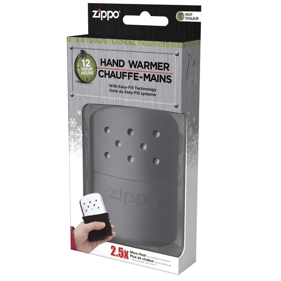 Calentador de manos Zippo Fuel 12 horas negro
