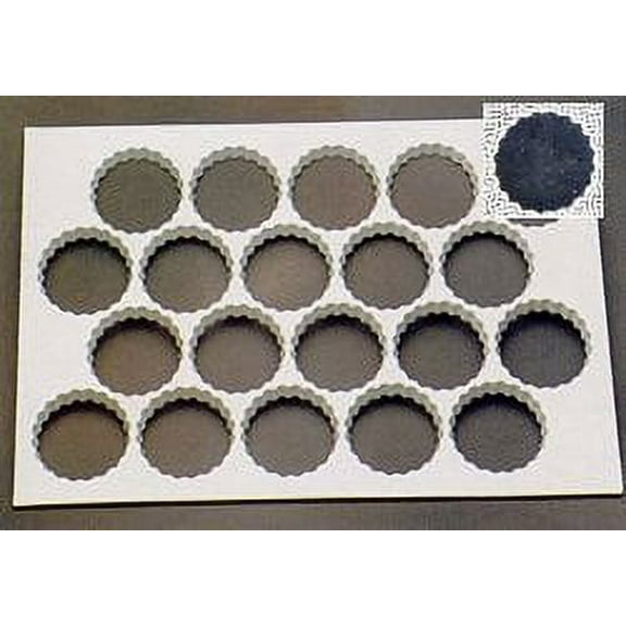 Thermo Cookie Cutting Sheet 1-3/4" Rosette 72/Sheet