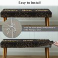thumbnail image 6 of Chririnla New Year Rectangle Dining Bench Slipcover with Elastic Hem, Polyester Spandex Fabric Long Cover for Living Room Home, 6 of 9