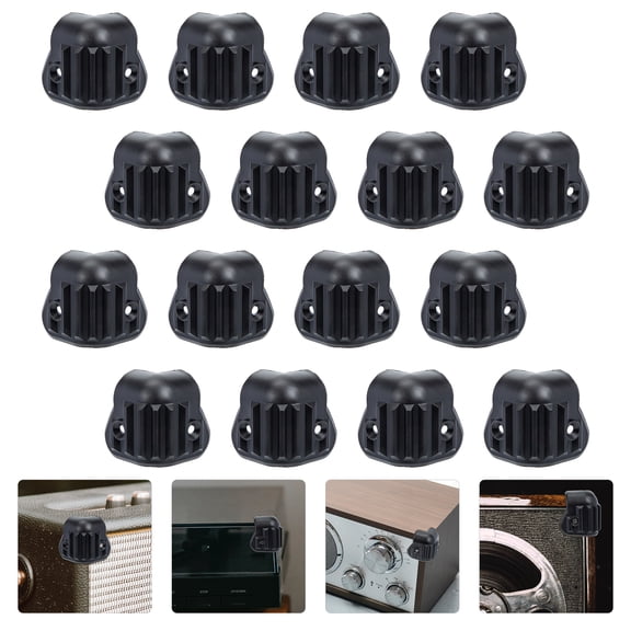 16Pcs Plastic Protection Corners for Speaker Collision Protection