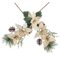 thumbnail image 3 of 2pcs Christmas Flower Stems Christmas Flower Decoration Xmas Flower Picks, 3 of 8