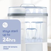 Chicco Advanced Electric Steam Sterilizer & Dryer for Baby Bottles, Pacifiers, Toys and More - White