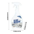 thumbnail image 6 of Bathroom Glass and Tile Cleaner 500ml, Multifunctional Foam Decontamination and Mold Remover, Fast Acting for Bathtubs, Showers, Sealants and Household Surfaces, Safe and Easy Use, 6 of 6