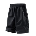 thumbnail image 6 of UAMVSH Cargo Shorts for Men Drawstring Outdoor Casual Gym Shorts Quick Dry Summer Beach Baggy Shorts with Multi Pockets, 6 of 6