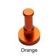 thumbnail image 5 of Ganchos decorativos de aluminio color naranja para pared - Ideal baño, cocina o dormitorio (53.5mm altura), 5 of 7