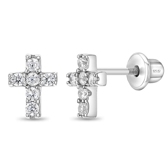 Pendientes In Season Jewelry de plata de ley 925 para niñas