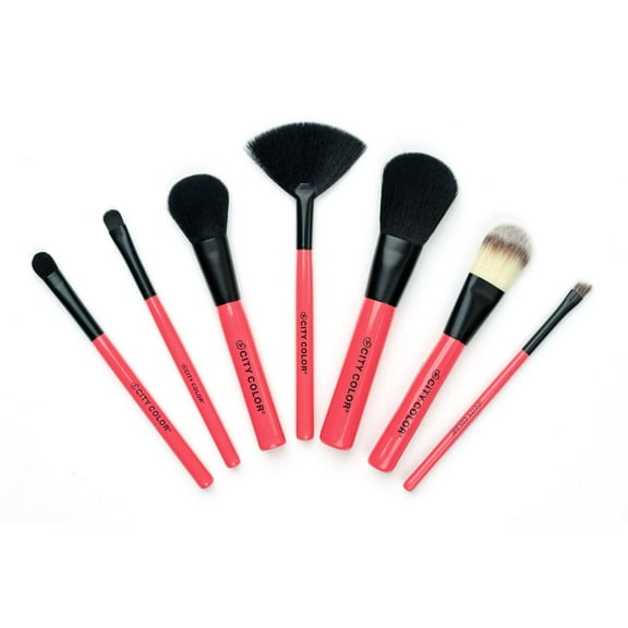 City Color Cosmetics - Tools On-The-Go7 pcs Travel Brush Kit