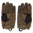 thumbnail image 2 of 1 par de guantes de motocicleta, guantes transpirables para montar, guantes protectores con pantalla táctil para exteriores, color verde, tamaño medio, 2 of 14