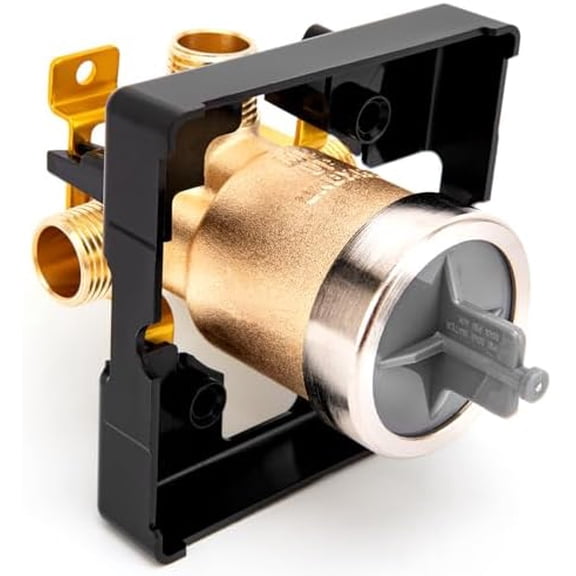 R10000 UNBXHF Universal Shower Valve Body Replace for Delta Faucet MultiChoice Bathtub and Shower Valve Body, for Tub Faucet Trim Kits, Fits Single or Dual Function Showers, Brass Body