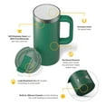 thumbnail image 4 of RTIC 16 oz Ceramic Lined Insulated Road Trip Travel Mug, Leak-Resistant Lid, Pine Tree, 4 of 7