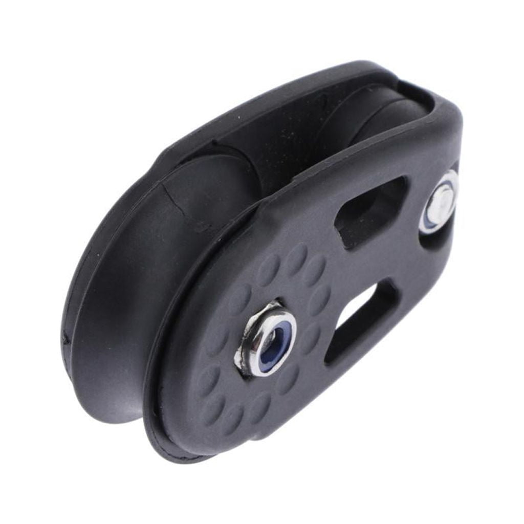 Axioma Pack of 3-8 Durable Pulleys for Outdoor Water Sports, Single Block Marine Pulley for Boat 6 Pcs