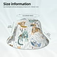 thumbnail image 5 of Kdxio Reflective Bucket Hat - Cute Colorful Animal Print Bucket Hat for Men,Women, 5 of 9