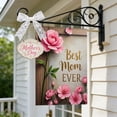 thumbnail image 4 of ddioayh Garden Flag Double Sided Mothers Day Outdoor Decoration Reversible For Yard Porch Home With Flowers Heart Designs Happy Mothers Day Gift, 4 of 6