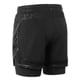 thumbnail image 4 of Men 2 In 1 Running Shorts Quick Drying Breathable Active Training Exercise Jogging Marathon-zzy, 4 of 5