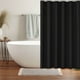 thumbnail image 4 of Cortina de ducha de poliéster impermeable de 80x180cm - Mampara de baño de tela engrosada con pelones resistentes al óxido, color sólido, 4 of 6