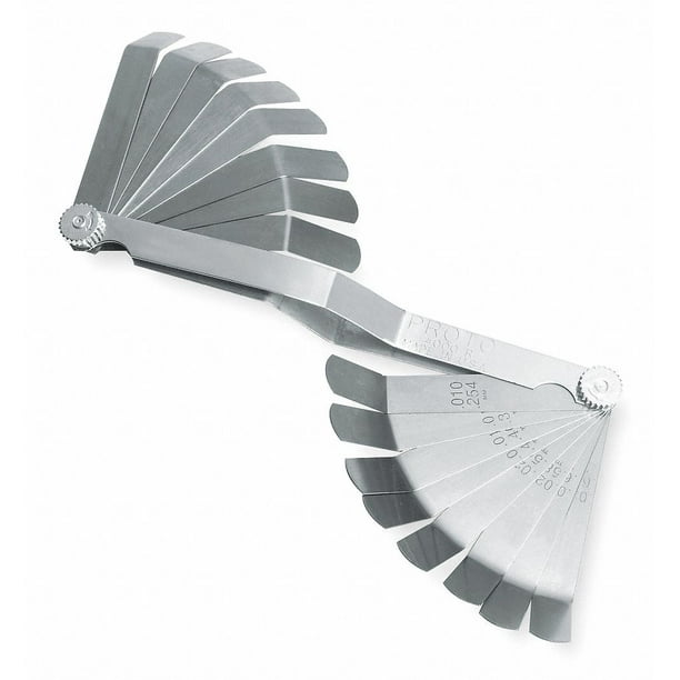 Feeler Gauge Set,16 PC