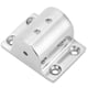 thumbnail image 5 of Accesorio De Reposabrazos Marino De Acero Inoxidable 316, Hardware De Montaje En Base De Tubo De 90 Grados, Color Plateado, 5 of 7