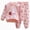 A116-Pink, variant on Girls and Boys Pajamas Sets Toddler Fall Winter Soft Cotton Sleepwear Sets for 6-12 Months 12-24 Months 2T 3T 4T 5T 6T 7T Children Pink,6-12 Months