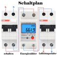 thumbnail image 5 of Single Phase Energy Meter LCD Display Power Meter with Backlight for Home, 5 of 5