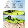 thumbnail image 4 of AOILE Heavy Duty 2-Tier Kayak Storage Rack, Adjustable Freestanding Canoe, SUP, Paddleboard & Surfboard Stand for Indoor & Outdoor Use, 4 of 7