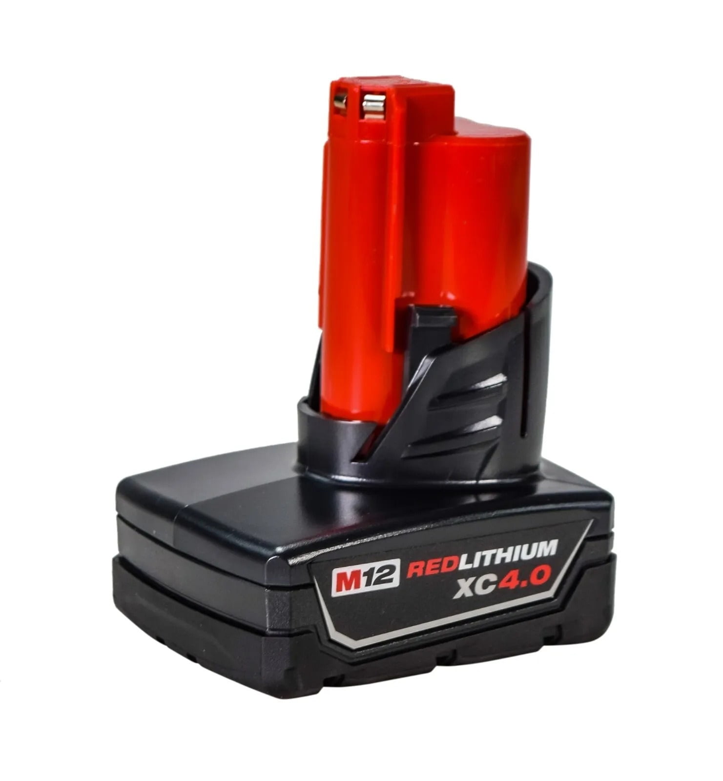 Milwaukee 48-11-2440 12-Volt XC 4.0 AH Red Lithium Ion Cordless M12 REDLITHIUM Extended Capacity Battery