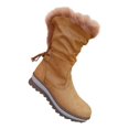 thumbnail image 2 of Botas casuales para mujer, de tendencia alta, otoño-invierno, camel, 7139, 2 of 5