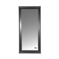 thumbnail image 3 of Rayne Mirrors Black with Silver Cage Trim Wall Mirror, 3 of 6