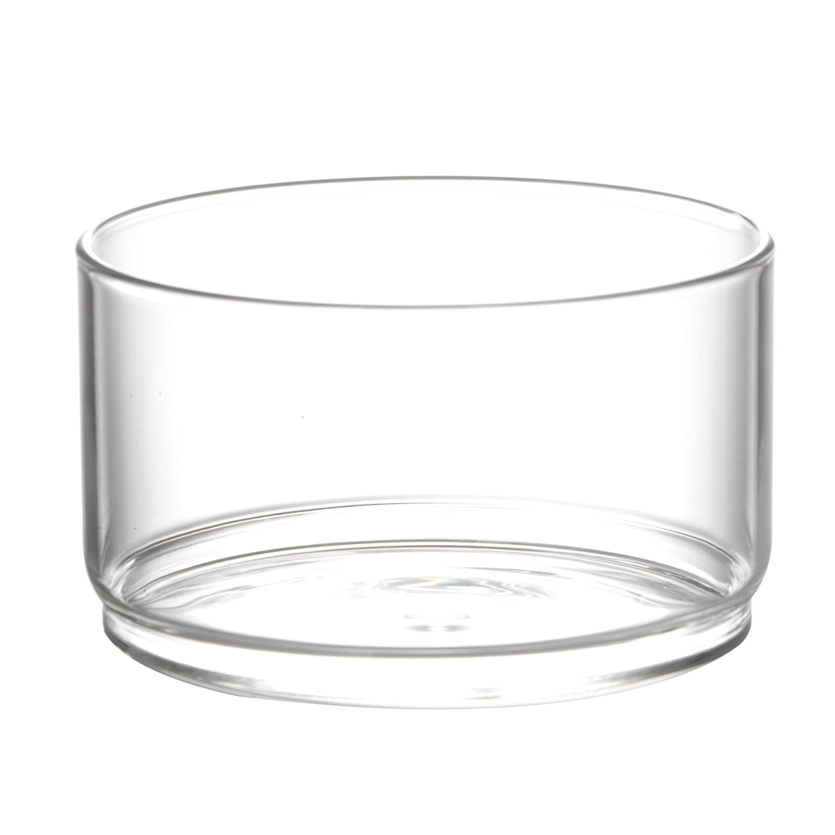 Stackable Heat Resistant Glass Bowl Transparent Salad Bowl Innovative Dessert Fruit Box