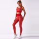 thumbnail image 4 of TFixol 2 uds. Sujetador con estampado de leopardo para mujer, mallas de cintura alta, Fitness sin costuras, 4 of 8