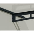 thumbnail image 3 of Palram - Canopia Bremen Acrylic Awning Gray/Clear, Multiple Sizes, 3 of 7
