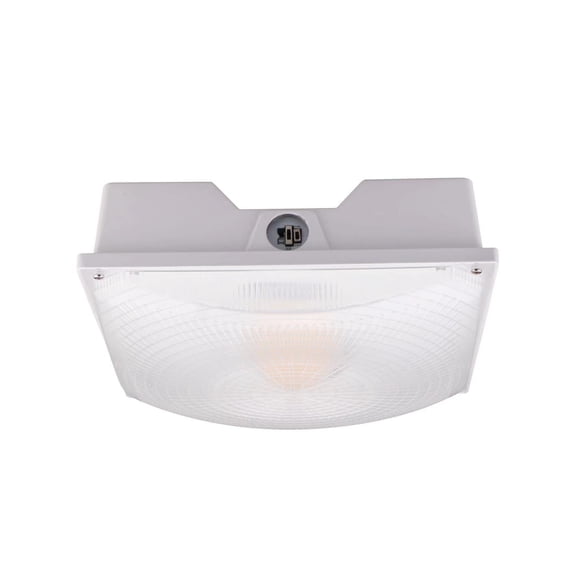LED Canopy / Garage Fixture (Kodiak G) 15W-20W CCT Tunable (3000K-4000K-5000K) White 100-277V DLC Prem (MES)