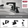 thumbnail image 5 of Ashlyn 24 In. Towel Bar In Matte Black, 5 of 9