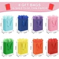 thumbnail image 2 of 4 Pack Medium Gift Bags With Handles and 8 Tissue Paper, Size X 5 X10 Inch Paper for Birthday Party Baby Shower Wedding Favors or Mother's Day, Father's Day, 2 of 4