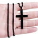 thumbnail image 3 of Hombres Mujeres Charms Collar con Colgante de Inoxidable Sunnimix Collar con crucifijo cruzado, 3 of 8