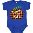 thumbnail image 3 of Inktastic Happy Fall Plaid Pumpkin Boys or Girls Baby Bodysuit, 3 of 5